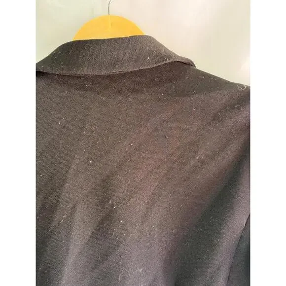 Toccin Valerie Long Sleeve Dress Size 8 Black